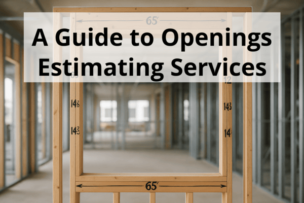 A Guide to Openings Estimating Services